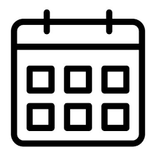 Calendar Icon Time Interface Organization Calendars Date Administration Schedule Time And Date Cal Minimalist Icons Calendar Icon Ios App Icon Design