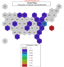 MALAYA First Name Statistics by MyNameStats.com