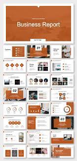 Brand Pro Project Report Presentation Template Original And High Quality Powerpoint Templates Download Infographic Chart Presentation Dia Desain Referensi