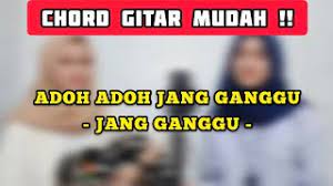 Chord Gitar Jang Ganggu Shine Of Black Youtube