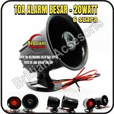 Anda juga bisa mendapatkan informasi toa kecil yang. Toa Alarm Mobil Pengganti Toa Alarm Rusak 12v Shopee Indonesia