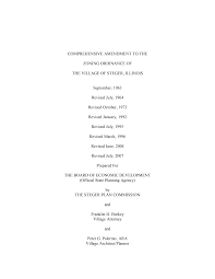 Maybe you would like to learn more about one of these? Http Villageofsteger Org Wp Content Uploads 2017 08 Village Of Steger Zoning Ordinances Pdf