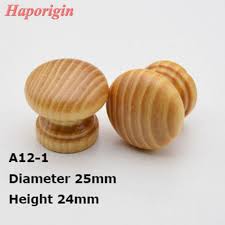 50x wooden kitchen cabinet drawer knobs
