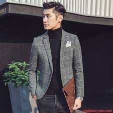 Marque de costume pour homme mariage blazer ensemble slim ho. Blazer Homme Printemps Homme Slim Tendance Carreaux L Automne Hiver Costume Pardessus Vente V 652 Html Blazer Hommes Blazer A Carreaux Blazer