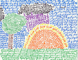 August 2010 Stage Mom Page 2 Elementary Art School Art Projects Word Art