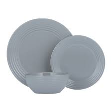 12 Piece Dinnerware Set Service For 4 Tafelservice Essgeschirr Widerstandsfahig