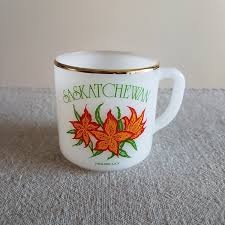 Reserved For Bonny Federal Glass Coffee Cup Saskatchewan Etsy Glass Coffee Cups Coffee Cups Glass Kitchen