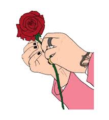Harry Styles Rose Mini Art Print By Merchtasticshop Without Stand 3 X 4 Harry Styles Drawing Harry Styles Wallpaper Harry Styles Tattoos