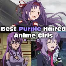 2 dead anime girls say no homo in heaven. 41 Best Anime Girls With Purple Hair Quote The Anime