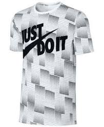 Black And White Nike T Shirt Mens Nike Men S Ultra Just Do It T Shirt Macys Com Nike Clothes Mens Mens Printed Shirts Nike Mens Shirts