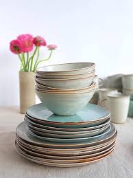 Stoneware Dinnerware Set Mix And Match Dinnerware Set Etsy In 2020 Handmade Dinnerware Stoneware Dinnerware Stoneware Dinnerware Sets