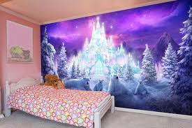 A Winter Wonderland Wall Mural By Philip Straub Wallsauce Uk Frozen Themed Bedroom Frozen Bedroom Little Girl Rooms