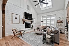 Just look at this light and bright kitchen with it's modern this antique pieces living center stage in the space is such a unique, upcycled project. 75 Beautiful Farmhouse Open Concept Family Room Pictures Ideas April 2021 Houzz