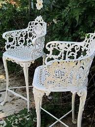 30 White Modern Outdoor Furniture Ideas For Your Yard Iron Patio Furniture Wrought Iron Chairs Iron Chair