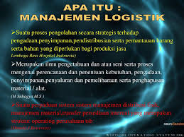 Lengkap dengan pengertian sistem menurut para ahli di indonesia maupun luar negeri. Manajemen Logistik Rumah Sakit Pengadaan Penerimaan Penyimpanan Ppt Download