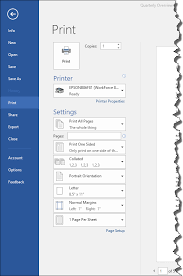 Setting Up Your Printer Microsoft Word