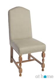 Linen With Reclaimed Carved Wood Leg Dinning Chair From Tlc Home For At Home Dinning Chairs Furniture Home
