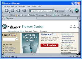Yahoo's homepage in 1999 on netscape navigator. Old Version Of Netscape Browser