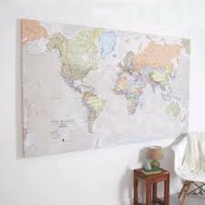 They can be used as an mapworld offers a huge range of world maps for decorative or functional use. Huge Giant Large Wall Maps From Maps International