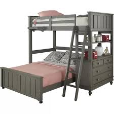 Viv Rae Weatherspoon L Shaped Bunk Beds With Drawers Reviews Wayfair Bunk Beds With Stairs Bunk Beds With Drawers Bunk Beds