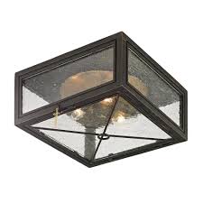 Large Outdoor Flush Mount Lights Outdoor Ceiling Lights The Home Depot
