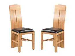 Trithi Furniture Doris Real Solid Oak Dining Chair With Upholstered Seat Set Of 2 Natural Oak Find Out More About T Dining Chairs Oak Dining Chairs Chair