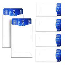 Popular rfid card sleeves of good quality and at affordable prices you can buy on aliexpress. Amazon Com Rfid Blocking Sleeves Set Of 15 Credit Card Holders Only For Identity Theft Protection Perfectly Fits In Wallet Purse Office Products