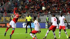 دق 06 مباراة الأهلي وسيمبا | محمد شريف حاول وضع الكرة في شباك الفريق التنزاني بأناقة لكن محاولته مرت فوق المرمى. Bxgepeq3ur9rhm