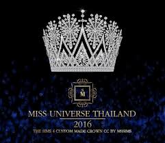 Designed by swiss jewelry house mouawad, this marks the 10th miss universe crown. Miss Universe Thailand 2016 Crown P At Mssims The Sims 4 Catalog