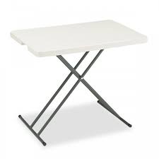 Personal Folding Table 30x20 Small Portable Home Office Furniture Platinum White Massmarketpersonalfoldi Folding Table Durable Table Lightweight Folding Table
