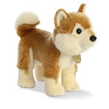 Realistic Stuffed Shiba Inu Puppy 9 Inch Miyoni Plush By Aurora Shiba Inu Plush Dog Dog Stuffed Animal