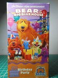 Bear In The Big Blue House Volume 5 Vhs Wagon Of A Different Color Jim Henson 29 99 In 2021 Big Blue House Blue House Muppet Family Christmas