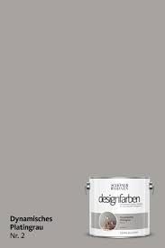 Designfarbe Dynamisches Platingrau Nr 2 Schoner Wohnen Farbe Wandfarbe Farben