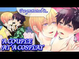 【BL Anime】 what if 2 boys playing the role of a couple at a cosplay ?【Yaoi】  - YouTube