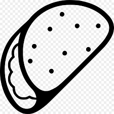 taco cartoon clipart white line font transparent clip art taco cartoon clipart white line