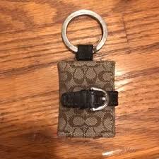 Accessories key & card holders. Best Deals For Coach Keychain Picture Holder Poshmark