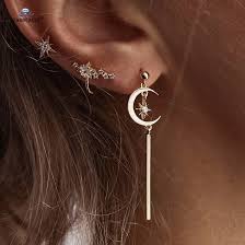 Check out our helix piercing selection for the very best in unique or custom, handmade pieces from our серьги shops. Starbeauty 3 Teile Los Trendy Goldene Mond Bijoux Tragus Piercing Helix Piercing Ohr Shinning Stern Gefalschte Piercing Ohrringe Pircing Body Jewelry Aliexpress