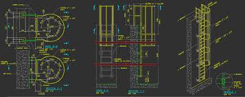 2d Stairway Cad Files Dwg Files Plans And Details