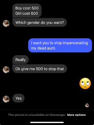 Someone hacked my late aunts Facebook and fake made posts selling puppies.  : rmildlyinfuriating