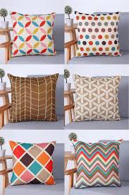 Geometric Throw Pillow Covers Bedroom Pillows Home Decor Duvet Cover Master Bedroom