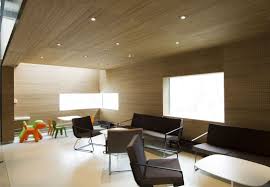 Interior Organization Decorative Panel Wood Textured St Olav Hospital By Nsw Arkitekter Planleggere Plexwood Plafond Bois Plafond Faux Plafond