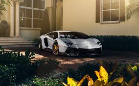 541 lamborghini 4k wallpapers and background images. Download Parked Lamborghini Aventador White Sports Car Wallpaper 3840x2400 4k Ultra Hd 16 10 Widescreen