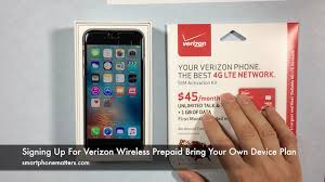 For your convenience howardforums is divided into 7 main sections; How To Sign Up For Verizon Wireless Prepaid Bring Your Own Device Plan Smartphonematters