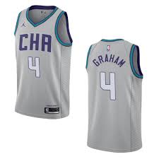 The uniform, which celebrates charlotte's history as home of the first u.s. 2019 20 Men S Charlotte Hornets 4 Devonte Graham City Edition Swingman Jersey Gray Cfjersey Store