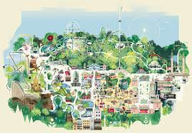 Häufig gestellte fragen zu liseberg amusement park. Liseberg Sweden Map Illustration Goteborg