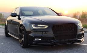Interessiert an mehr gebrauchten autos? Front Ansatz V 2 Fur Audi S4 A4 S Line B8 Fl Schwarz Matt Frontansatze Aerodynamik Auto Tuning Tuning Parts24 De