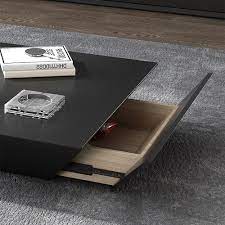 Clementon coffee table with tray top. Modern Black Wood Coffee Table With Storage Square Drum Coffee Table With Drawer Drum Coffee Table Solid Coffee Table Coffee Table Wood