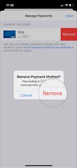 Every potential issue may involve several factors not detailed in. How To Remove Your Credit Card On Iphone And Ipad