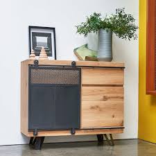 Nos meubles d'entrée de créateurs réconcilient design et prix. Meuble D Entree Style Atelier Fusion 1 Porte Coulissante Metal