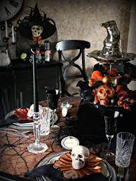 Before we get to the food, let's talk about halloween party decorations. 20 Halloween Dining Table Setting Decor Ideas